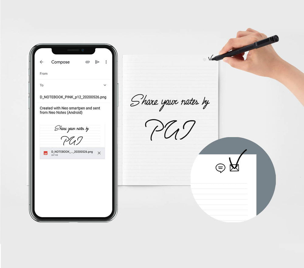 Digital notebook memo notebook (5pcs) for Neo smartpen – Neo Smartpen