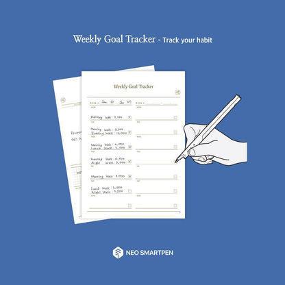 100-DAY Action Planner [2 Pack] - Neo smartpen