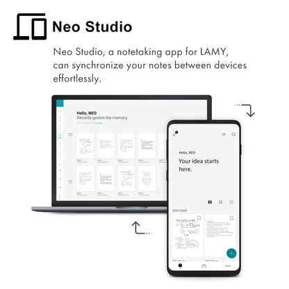 LAMY Safari All Black Ncode - Neo smartpen