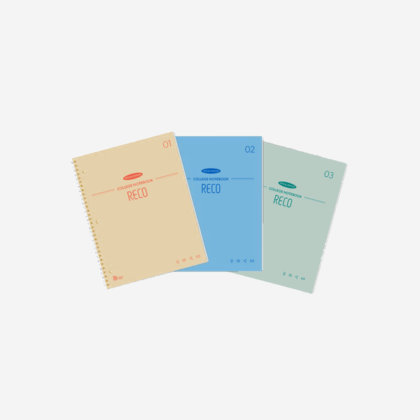 Reco College Notebook (3 Packs) - Neo smartpen