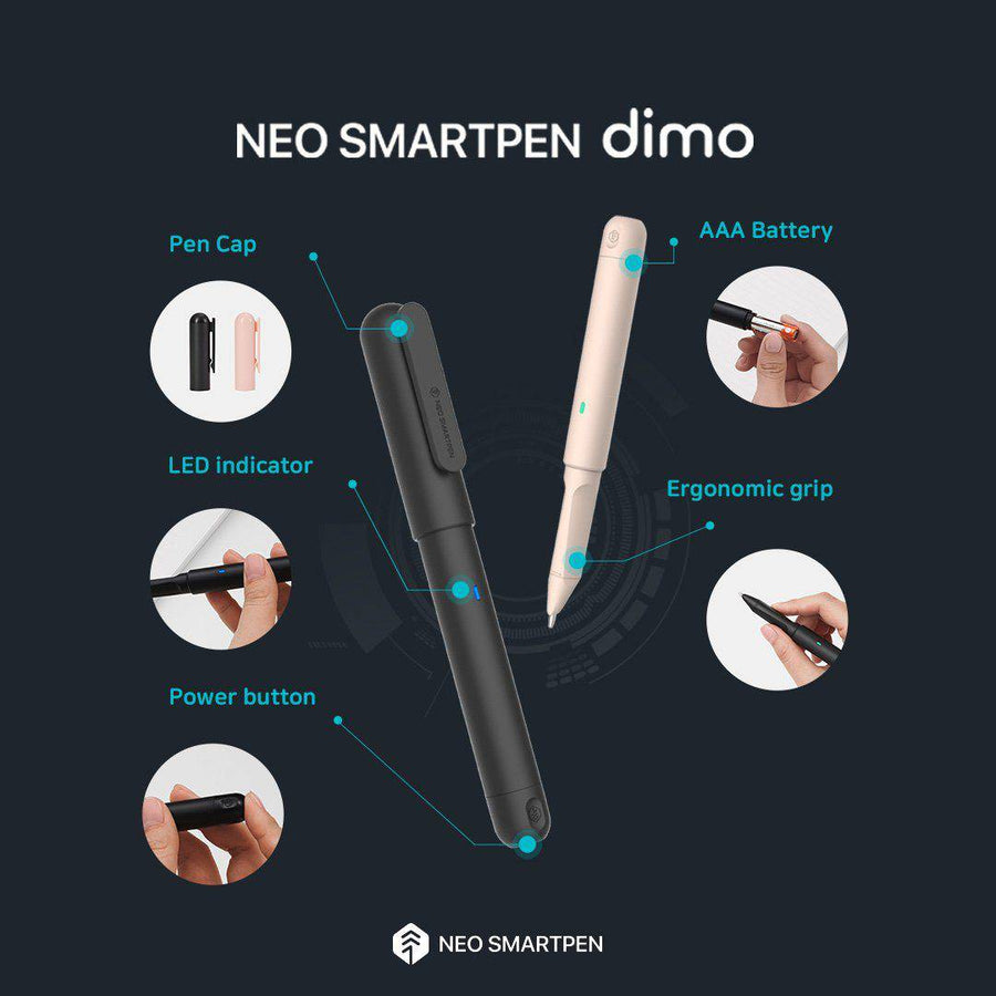 Neo Smart Digital notebook memo notebook (5pcs) for Neo smartpen – Neo Smartpen